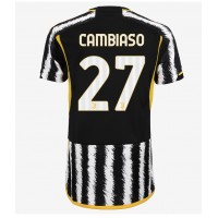 Billiga Juventus Andrea Cambiaso #27 Hemma fotbollskläder Dam 2023-24 Kortärmad